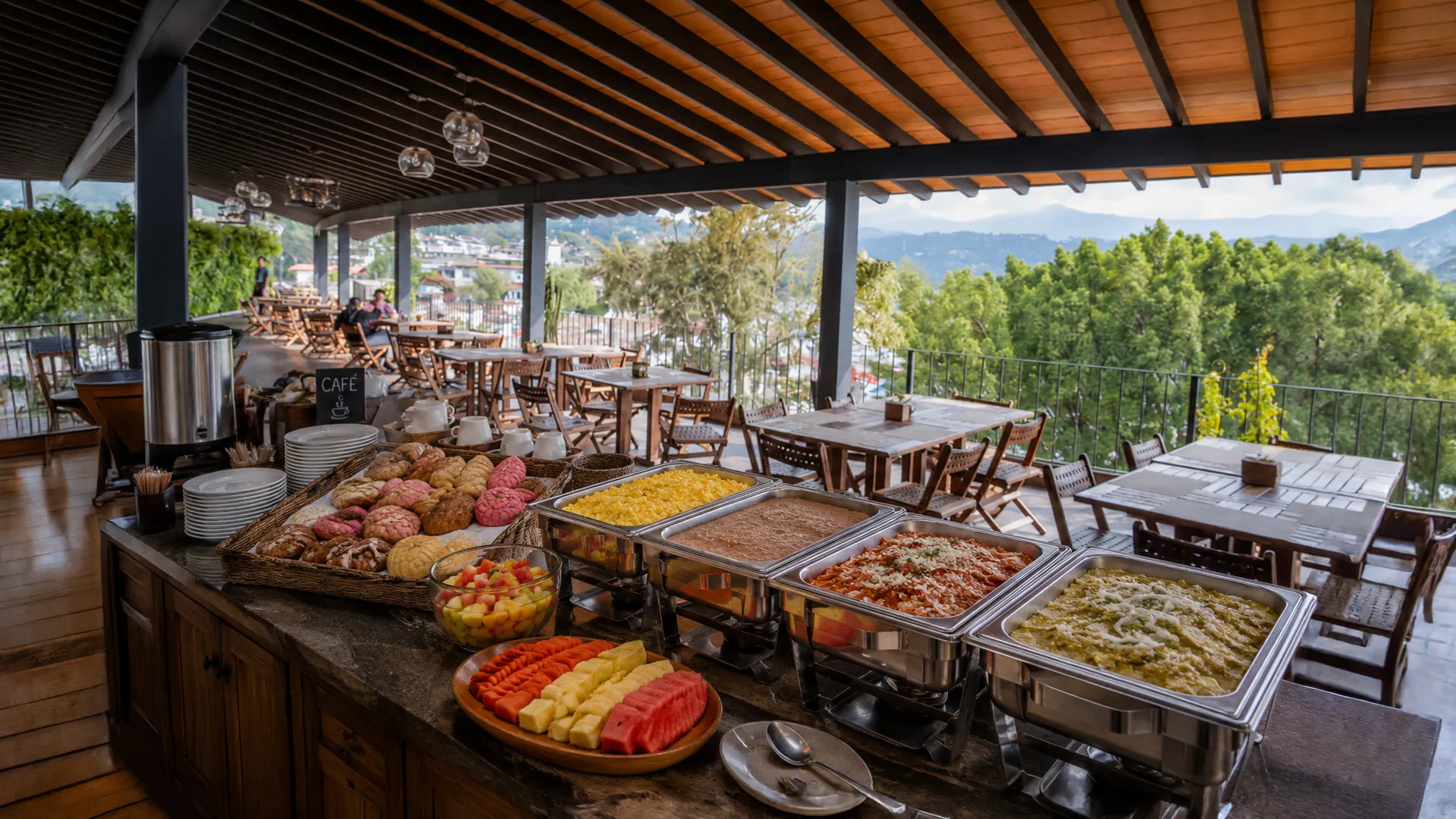 Desayuno junto al lago — 1