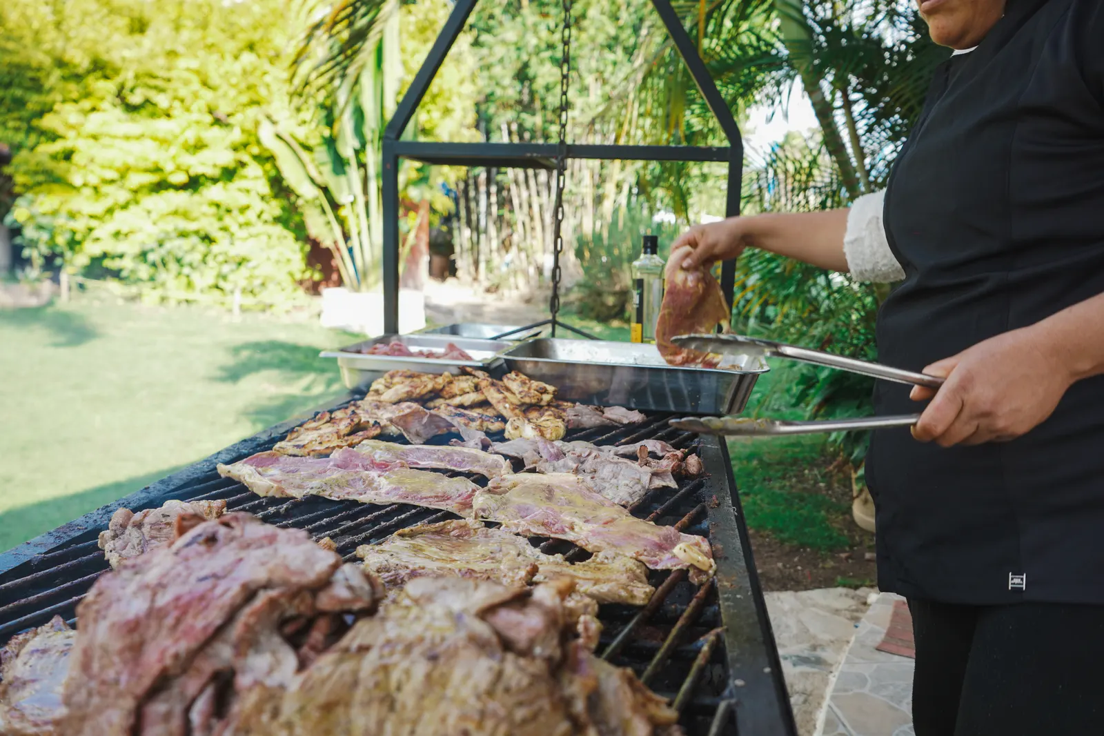 Parrillada frente al lago — 1